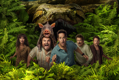 ジャック・ブラック＆ポール・ラッド、幼なじみコンビがアマゾン奥地で追い込まれる『俺たちのアナコンダ』場面写真 画像