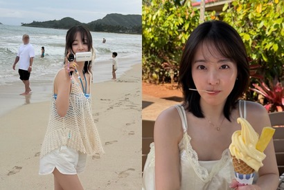 “童顔女優” パク・ボヨン、爽やかなハワイ満喫写真を大放出！「まるで青春映画のワンシーン」【PHOTO】 画像