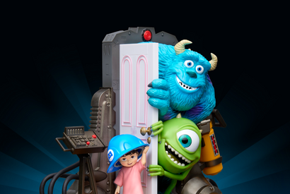 PIXARくじ第3弾！ 上位賞にはシーンフィギュア、Last賞は『モンスターズ・インク』ポスターフィギュア 画像