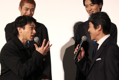 山田裕貴「俺ら5日間やったのに…」堤真一の大幅カットシーンに対抗「ＧＩＦＴ」舞台挨拶 画像