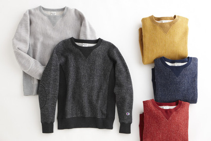 「チャンピオン」定番スウェットに日本メイドのラグジュアリースウェットが登場 画像