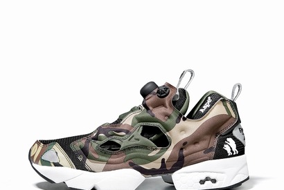 リーボック クラシック名モデルに総カモフラージュ柄の限定スニーカー登場 画像