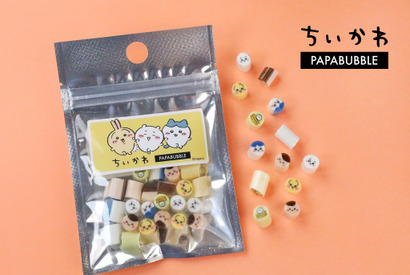 ちいかわ＆ハチワレ＆うさぎがキャンディに！「PAPABUBBLE」 画像