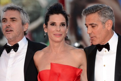 ジョージ・クルーニー「酔っぱらってただけ」…『ゼロ・グラビティ』、ヴェネチア映画祭で上映 画像