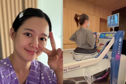 第1子出産のナム・ボラ、産後2日目に走ってる…？回復順調の近況に驚き！【PHOTO】 画像