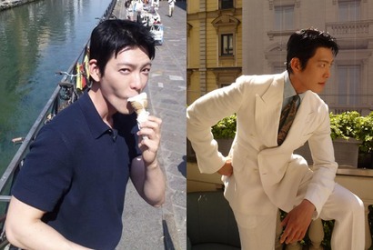 俳優キム・ウビン、ミラノの街角でみせた“最高峰の彼氏ショット”「甘すぎて直視できない」【PHOTO】 画像
