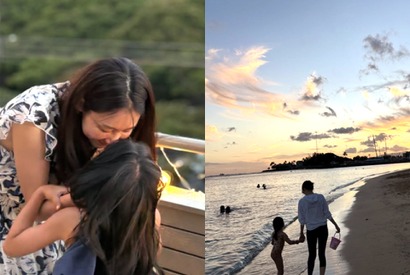 チェ・ジウ、6歳の愛娘が早くも美少女オーラ全開！“異次元のスタイル”に騒然【PHOTO】 画像
