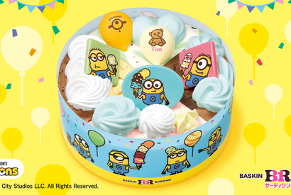 ミニオンたちがアイスクリームケーキに！サーティワン「パレット４」7月15日発売 画像