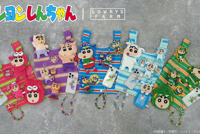 「クレヨンしんちゃん」とLOWRYS FARMのコラボレーションアイテム全11型発売 画像