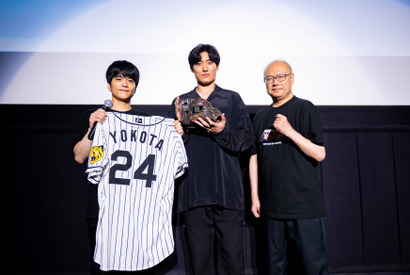 松谷鷹也「1人でも多くの人に」『栄光のバックホーム』動員数全国1位の劇場で舞台挨拶 9月に再上映も決定 画像