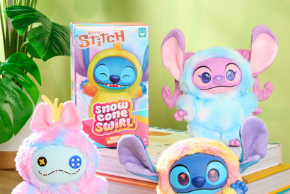 スティッチ＆エンジェル＆スクランプがかき氷に？ ぬいぐるみキーチェーン発売「ハッピー・ホール」 画像