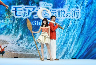 「マウイにとって、モアナの存在は本当に大きい」　TSUZUMI（ME:I）＆尾上松也が語る、＜超＞実写版で進化した名バディの関係性『モアナと伝説の海』 画像