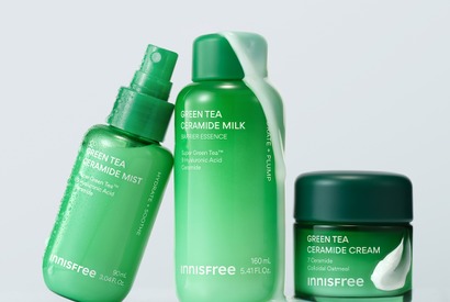 秋の乾燥シーズンに備える、INNISFREEのうるおいバリアケアミスト​『グリーンティー セラミド ミルク エッセンスミスト』​9月1日（火）全国発売​ 画像