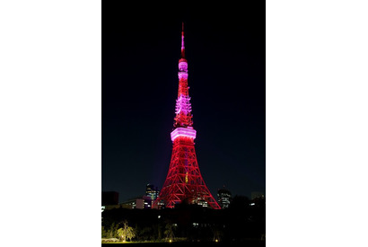 10月1日、東京タワー、東京スカイツリー、大阪城、京都・清水寺がピンクにライトアップ 画像
