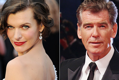 ミラ・ジョヴォヴィッチ、新作でピアース・ブロスナンと共演へ 画像