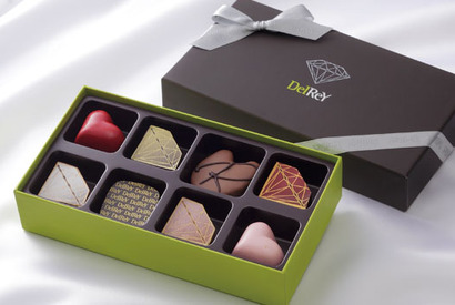 ジュエリーのようなデルレイの大粒バレンタインショコラ　1月23日より発売 画像
