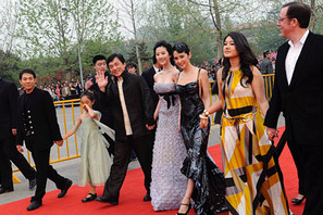 アジア二大トップ、ジャッキー＆ジェット登場　『ドラゴン・キングダム』北京で初披露 画像