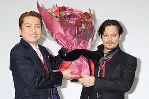 ジョニデ＆吹き替え声優・平田広明、20年越しの初対面！ 画像