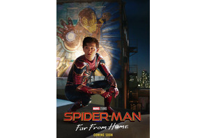 アイアンマンの壁画を背に…『スパイダーマン』最新作、新写真公開 画像