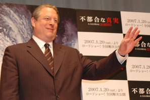 元アメリカ副大統領アル・ゴア来日！『不都合な真実』ジャパンプレミア 画像
