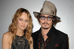ジョニー・デップとヴァネッサ・パラディ、破局を正式に発表 画像