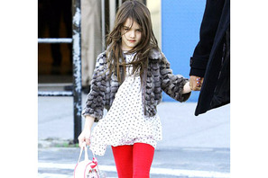 トム・クルーズの愛娘、スリちゃんが「世界で最もスタイリッシュな子供」に！ 画像