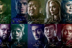 『エターナルズ』キャスト自らが解説！2分半でメンバーが分かる紹介映像解禁 画像