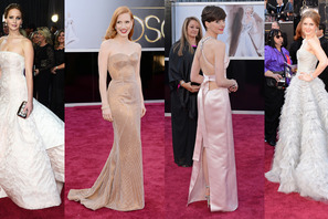 アカデミー賞ファッションチェック！　デザインは控えめ、素材の美しさで勝負 画像