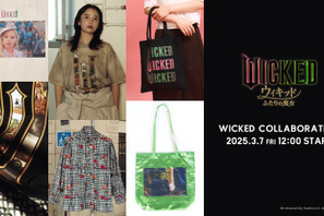 『ウィキッド ふたりの魔女』Tシャツやトートバッグも！ファッションブランドがコラボ 画像