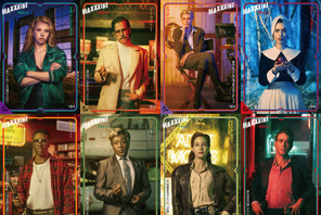 『MaXXXine マキシーン』ミア・ゴス、リリー・コリンズ、ケヴィン・ベーコンほかキャラポス一挙解禁 画像