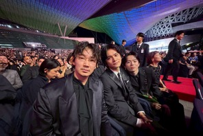 北村匠海＆林裕太＆綾野剛「3人の繋がりを感じてもらえたら」『愚か者の身分』釜山国際映画祭レッドカーペット 画像