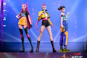 グラミー賞も受賞『KPOPガールズ！デーモン・ハンターズ』HUNTR/Xメンバーがホットトイズに 画像