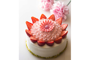 【3時のおやつ】母の日は三ツ星シェフのデコラティブなカーネーションケーキでお祝い！ 画像