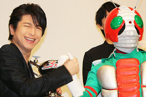 “念願”仮面ライダー3号演じた及川光博、20年後は死神博士? 画像