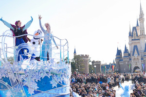 【ディズニー】パーク入園者数が過去最高記録！ 『アナ雪』効果で閑散期なくなる 画像