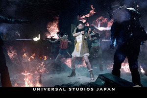 【USJ】広瀬アリスがマシンガンをブッ放す！ 「バイオハザード・ザ・リアル3」CM放映開始 画像