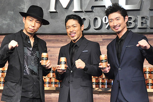 松本利夫、TAKAHIROとは「この場では言えない話も…」EXILE TRIBE出演CM 画像