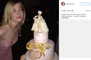 エル・ファニング、18歳の誕生日にインスタグラム・デビュー！ 画像