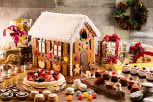 【3時のおやつ】ヒルトン東京でクリスマスデザートフェア「ヘンゼルとグレーテルのお菓子の家」開催！ 画像