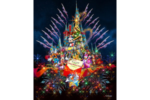 【ディズニー】クリスマス！ 新キャッスルプロジェクションがスタート！ 画像