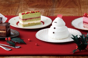 予約前におためし！「パティスリー キハチ」新作クリスマスケーキをカット販売 画像