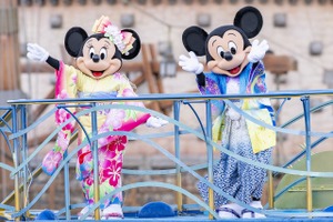 【ディズニー】和服姿のミッキーマウスが新年をお祝い！東京ディズニーシーでも期間限定グリーティング開催 画像