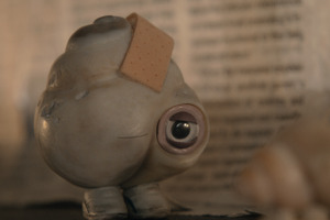 イザベラ・ロッセリーニの収録風景も『マルセル 靴をはいた小さな貝』メイキング映像 画像