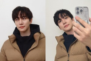 2PMジュノ、“お揃いにしたい”広告撮影現場での姿にファン喜び「か…かわいい」【PHOTO】 画像