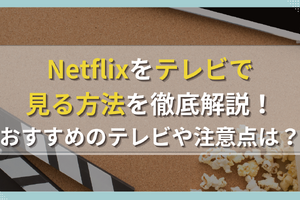 Netflixをテレビで見る方法を徹底解説！おすすめのテレビや注意点は？ 画像