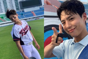 ユニフォームに道着…俳優パク・ボゴムがスポーツ選手に変身！「見たら100％惚れる」と話題【PHOTO】 画像