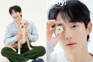 俳優チョン・ヘインと犬の2SHOTが最高すぎた…「2025年も一生懸命働く年になりそう」と意気込み！ 画像