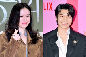 女優ソン・イェジン、“弟役”の俳優が撮影現場に駆け付けエール！久しぶりの2SHOTに「嬉しいなぁ」【PHOTO】 画像