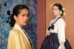 Disney+『ジョンニョン』で大賞受賞したキム・テリ、スタッフも感嘆するほどの美貌…韓服姿で魅了！【PHOTO】 画像