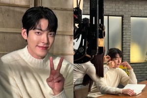 俳優キム・ウビン、分厚い胸板と広い肩幅の男らしさとは正反対の愛嬌に“キュン”…「罪深い」【PHOTO】 画像